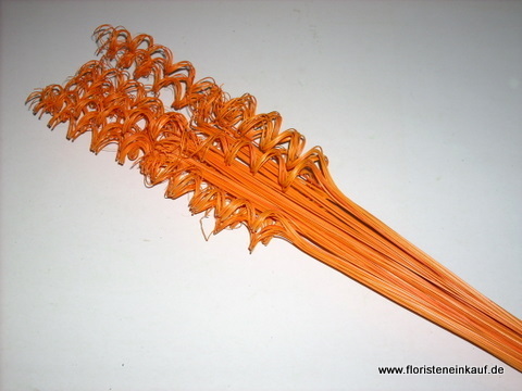 Twisted Tambo Spiralen orange, ca,100 Stück, 65cm