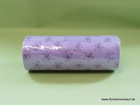 Manschettenpapier, 25cm x 100m,, Petit Fleur, lavendel