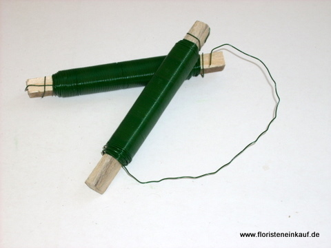 Wickeldraht,grün, 0,65mm, 100g- Spule