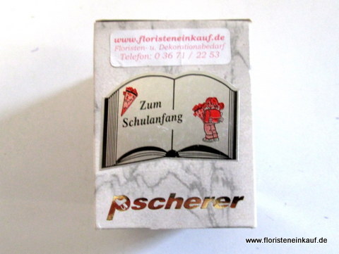 Schmucketiketten -Zum Schulanfang- Schmuckbuch, 300 Stk.