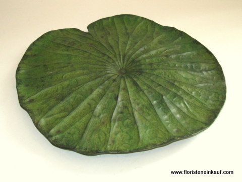 Deko-Lotus-Blatt, 36 cm, mit Wandhänger