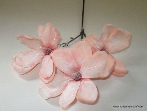 Magnolie mit Eis, 48 cm, pink