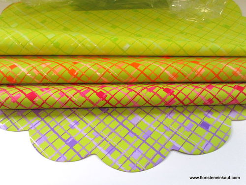 Rondella Matrix, grün, rot, lila, orange, D 68 cm, 100 Stck.
