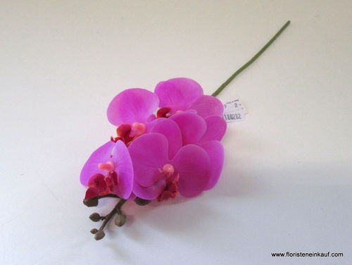 Mini Phalaenopsis, 27 cm, real touch, lila