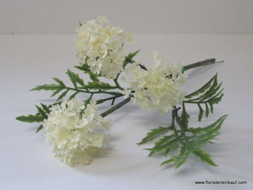 Schneeball-Bouquet, 30 cm, weiß