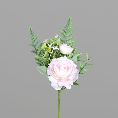 Ranunkel Farn Mix Pick,31cm,rosee-white