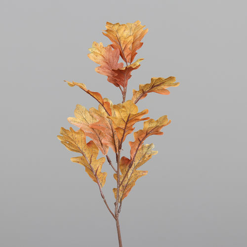 Eichenlaubzweig, 66 cm, orange-yellow