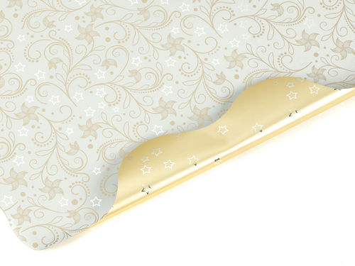 Rondella ASTRO, weiß/gold/silber, D 60 cm, 50 Stck.
