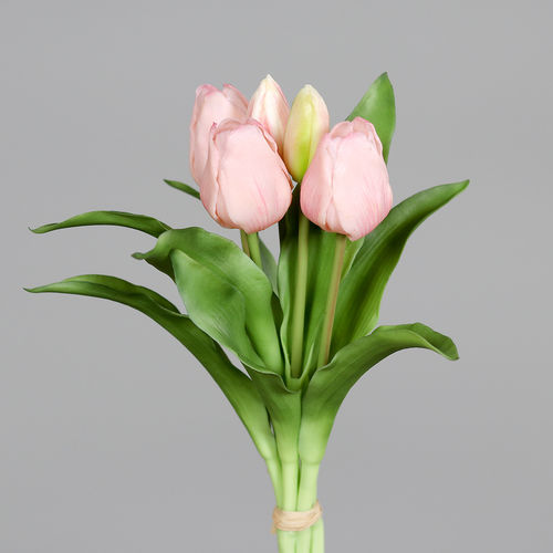 Tulpenbund, Kunststoff,31 cm,rosè